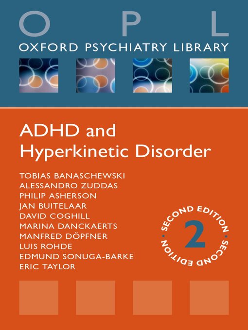 Title details for ADHD and Hyperkinetic Disorder by Tobias Banaschewski - Available